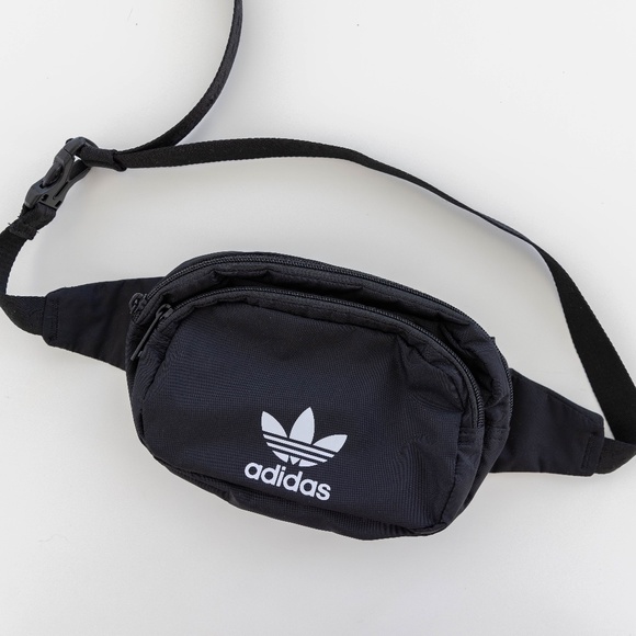 Adidas Black Crossbody Waist Bag - Picture 1 of 3
